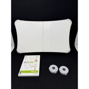 Nintendo Wii Fit Balance Board With Wii Fit Video Game